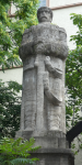 Rathaus mit Bismarck-Denkmal